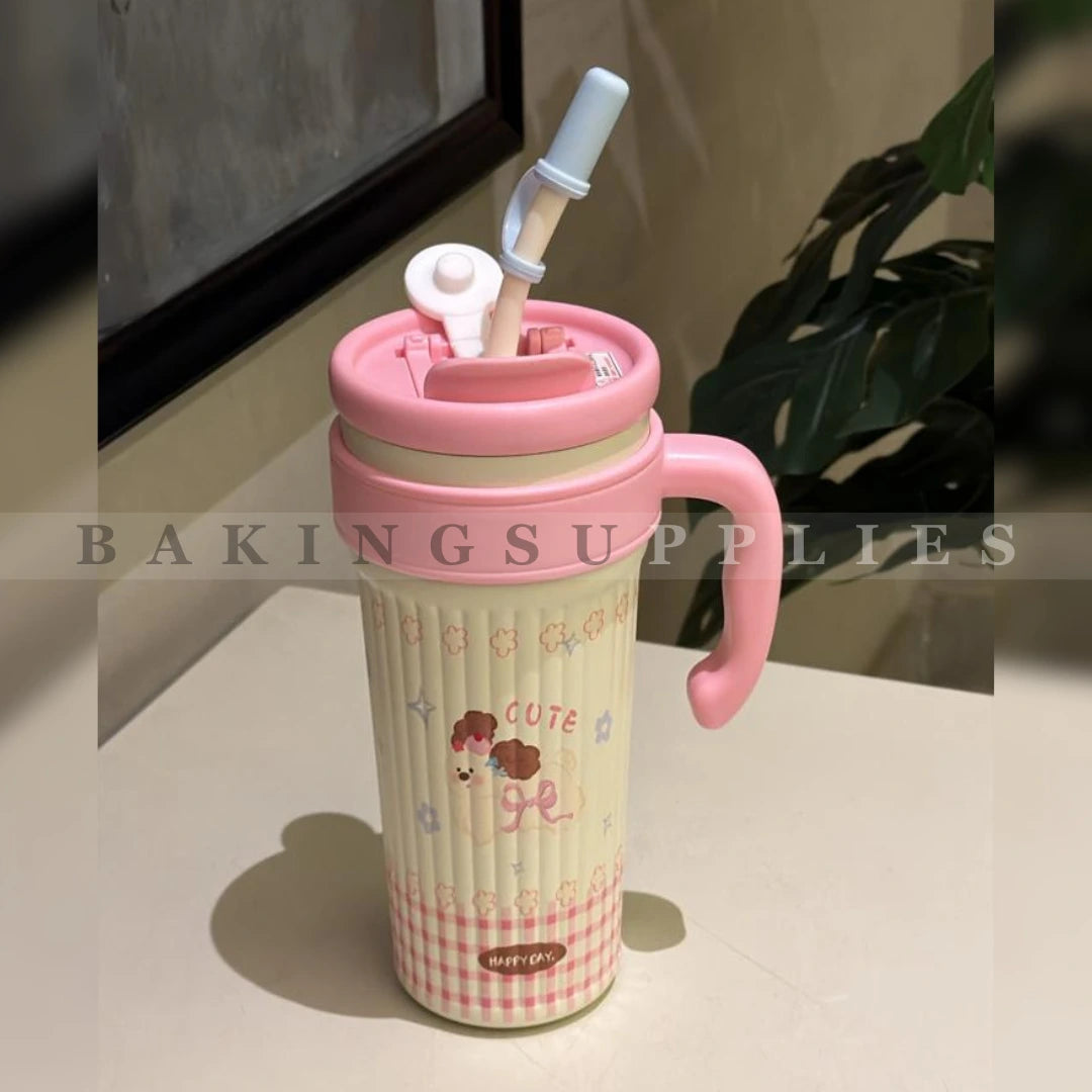 Kids Hot & Cool Insulated Tumbler Pink | Stainless Steel Kids Cup