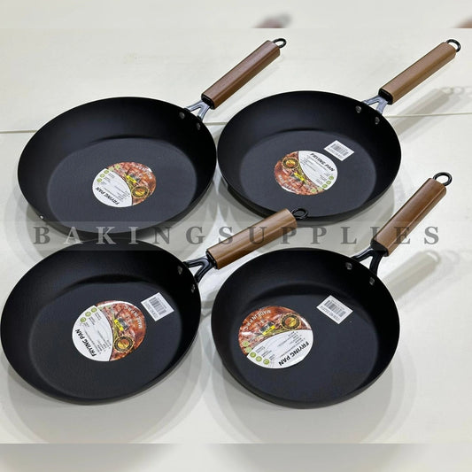 Premium Non-Stick Frying Pan with Wooden Handle