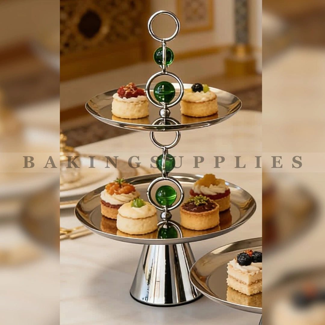 Luxury 2-Tier Dessert Stand