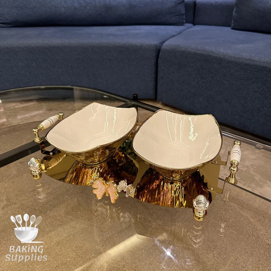 Salad Bowls with Tray | Elegant & Multipurpose Server Set