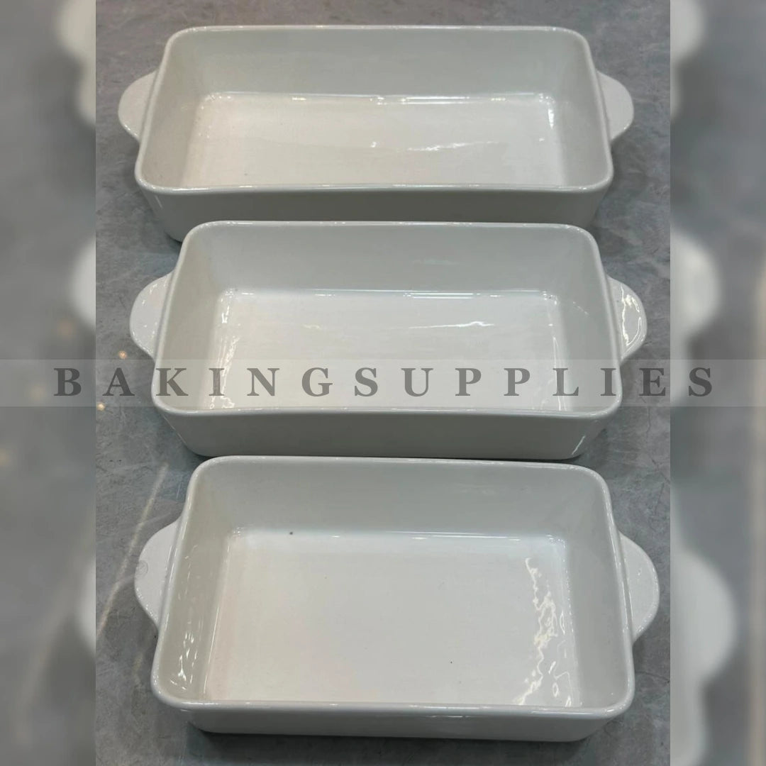 Bakeware Oven Safe Ceramic Baking Dishes Set of 3