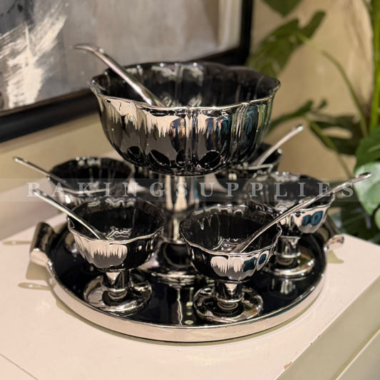 Luxury 15-piece Ice Cream Serving Set