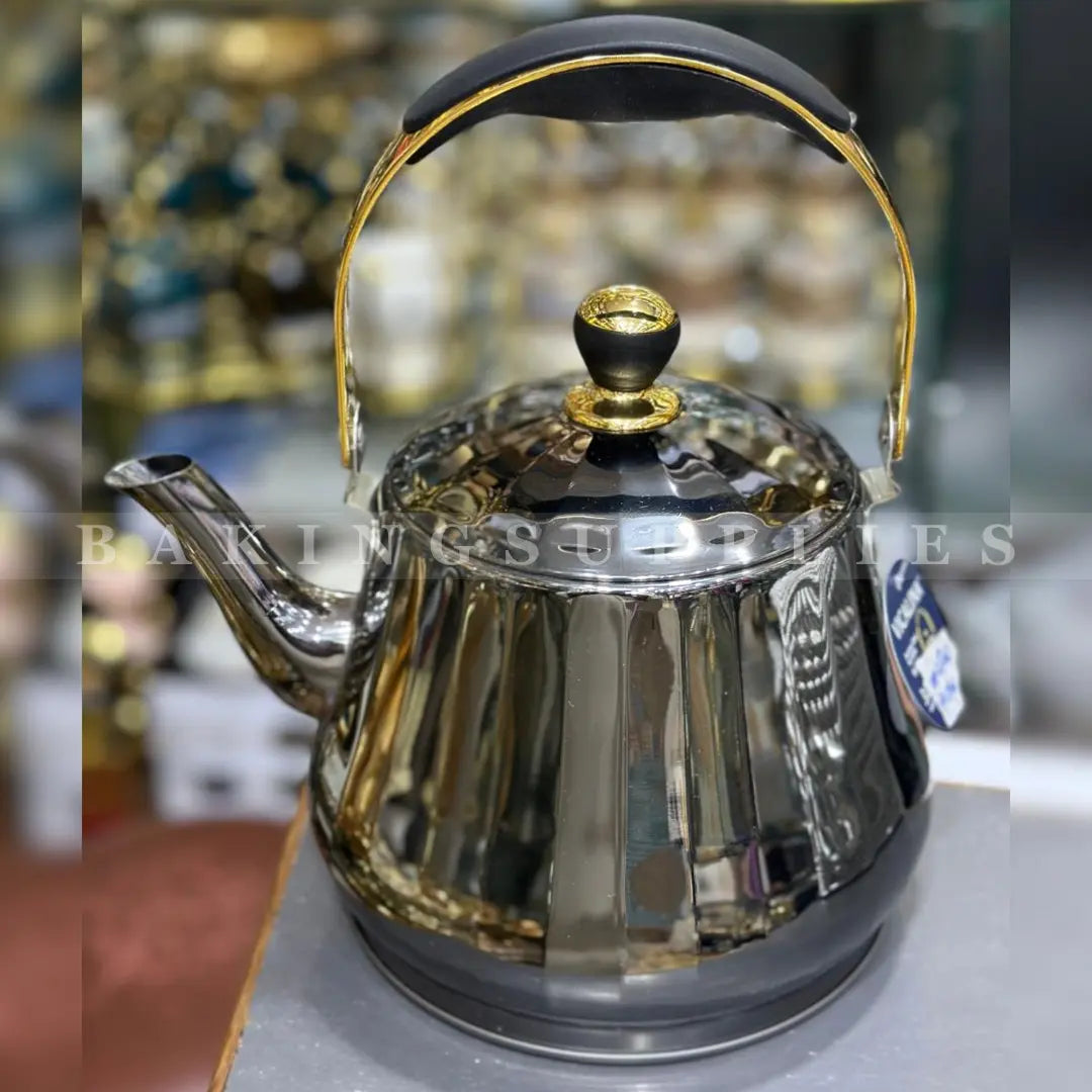 Premium Stainless Steel Tea Kettle - 5 Designs