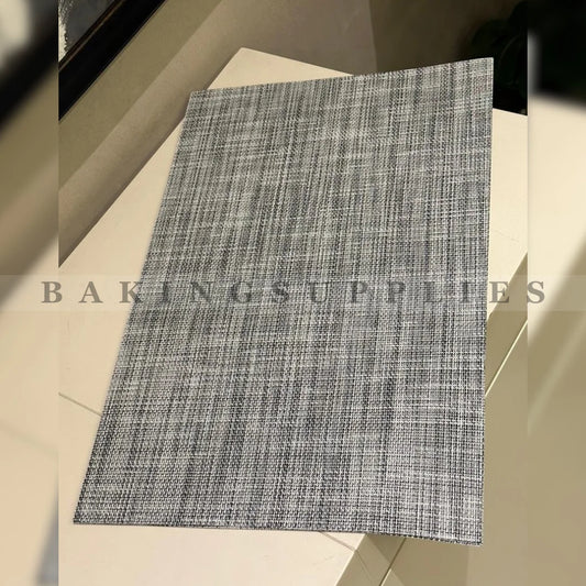 Set of 6 Premium Table Placemats | Modern Non-Slip Heat Resistant Mats