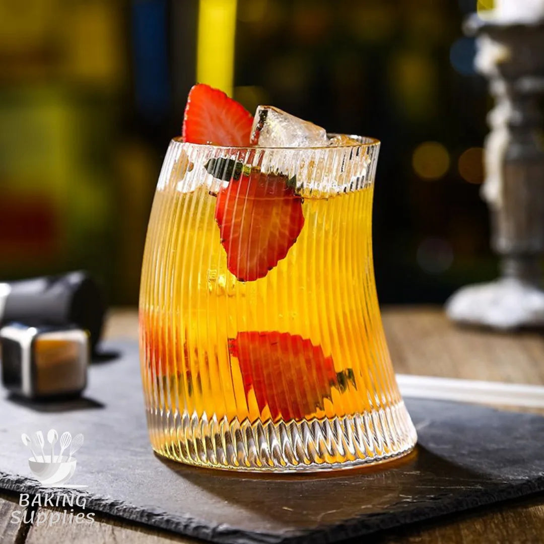 Tilted Glass Set of 4 – Danny Home