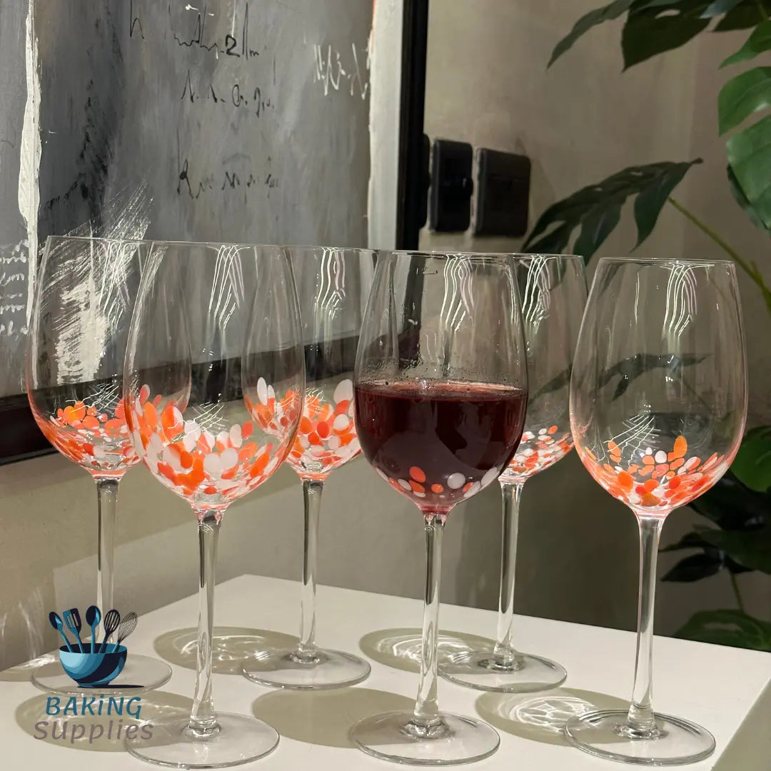 Wine Glass Set – Set of six Elegant Stemware