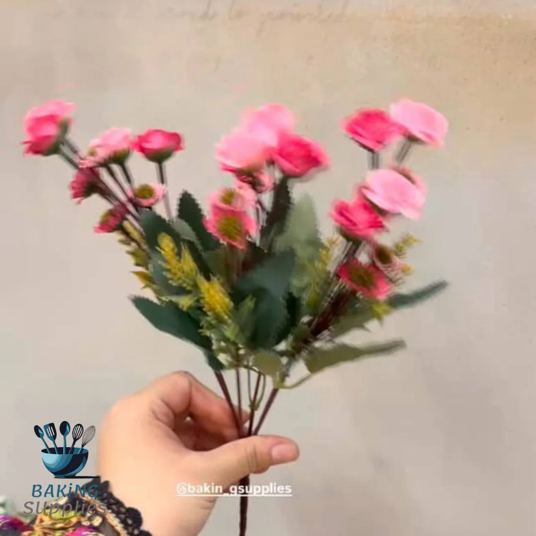 Elegant Flower Bunch – Premium Artificial Floral Arrangement